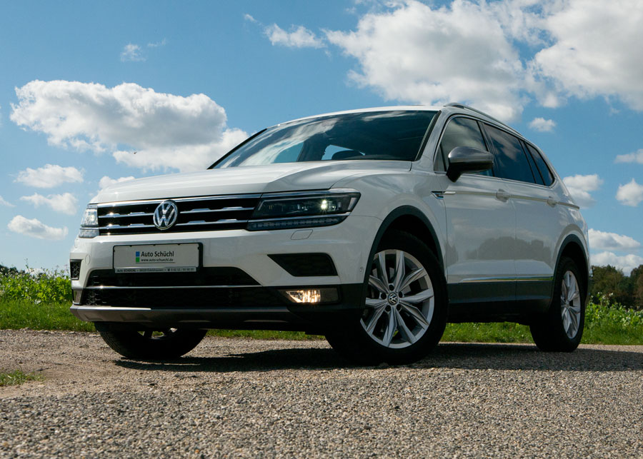 VW Tiguan Allspace Leasing Angebote: Optional als 7-Sitzer!