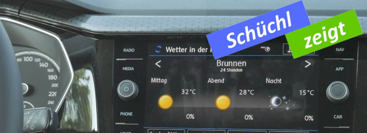 Schüchl zeigt VW Onlinedienste Car-Net & Inform Erklärung