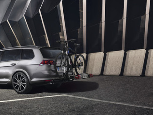 Fahrradträger für die Anhängerkupplung