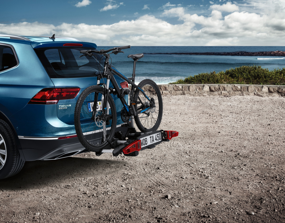 Fahrradträger für die Anhängerkupplung