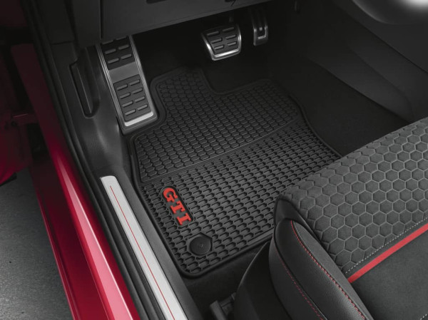 Gummifußmatten GTI Wabendesign