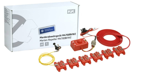 Marder-Abwehr Ultraschall-Hochspannung