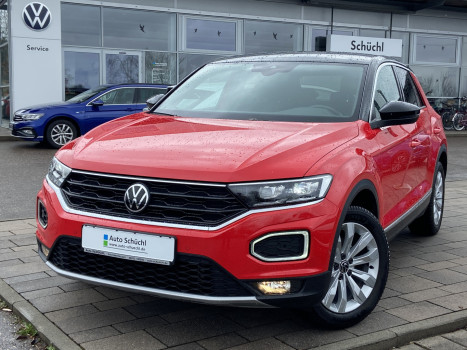 Volkswagen T-Roc 1.5 TSI DSG SPORT NAVI+LED+AHK+APP-CONNECT+EL.-HECK+PARKASSIST+ACTIVE-INFO+SHZ+KEYLESS+DAB+KAMERA+ACC+KEYLESS+LANE-ASSIST+BLUETOOTH 054974