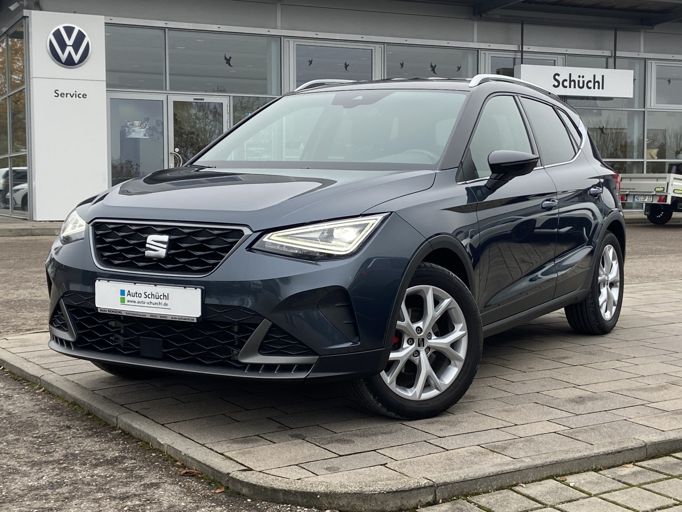 Seat Arona 1.5 TSI DSG FR-Line SAFE-DRIVING-XL+NAVI-PRO+LED+AHK+ACC+LANE-ASSIST+VIRTUAL-COCKPIT+FULL-LINK+SHZ+DAB+PDC+ACC