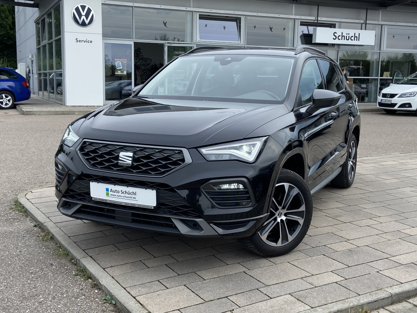 Seat Ateca 2.0 TDI DSG FR-Line AHK+NAVI-PRO+LED+FULL-LINK+KAMERA+VIRTUAL-COCKPIT+PARKASSIST+SHZ+DAB+LANE-ASSIST+GRA+KEYLESS+EL.HECKKLAPPE