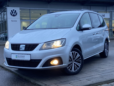 Seat Alhambra 2.0 TDI Style 7-SITZER AHK+NAVI+XENON+FULL-LINK+AHK+KAMERA+ACC+SHZ+PDC+DAB+BLUETOOTH+KEYLESS+KEYLESS+LANE-ASSIST 514290