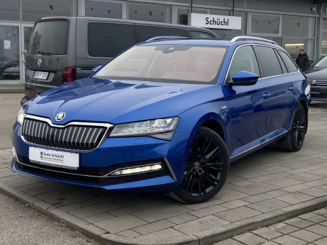 Skoda Superb Combi iV 1.4 TSI DSG L&K LEDER+STANDHEIZUNG+PANORAMA+AHK+SMART-LINK+360-KAMERA+VIRTUAL-COCKPIT+NAVI+LED+LED+DAB+4xSHZ+PARKASSIST+ACC+KEYLESS+BLUETOOTH+LANE-ASSIST 056642