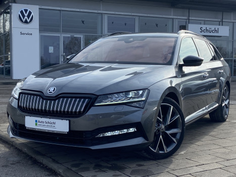Skoda Superb Combi iV 1.4 TSI DSG Sportline STANDHEIZUNG+AHK+CANTON+360-KAMERA+SMART-LINK+NAVI-COLUMBUS+VIRTUAL-COCKPIT+LED+LED+DAB+4xSHZ+PARKASSIST+ACC+KEYLESS+BLUETOOTH+LANE-ASSIST 021633