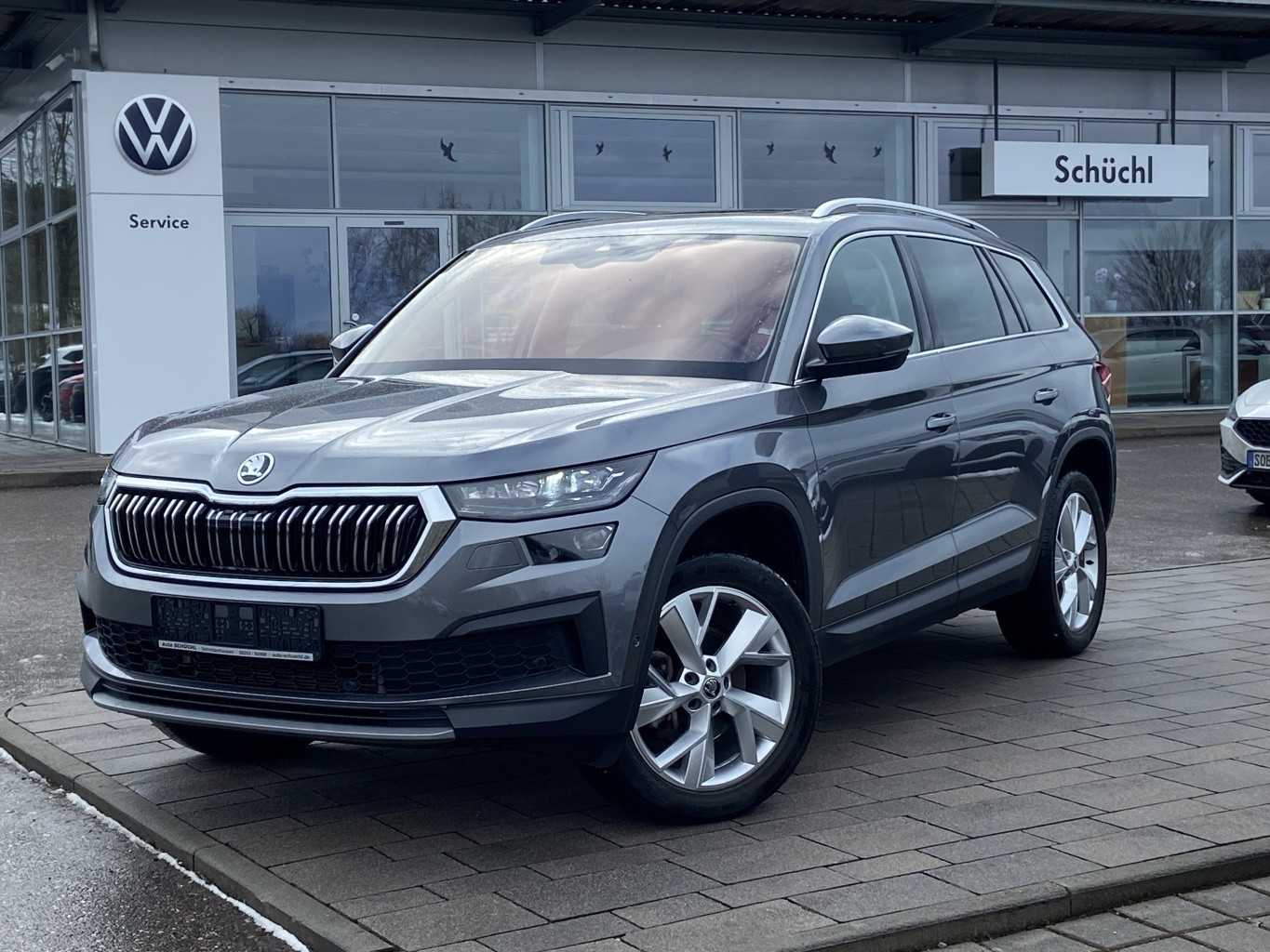 Skoda Kodiaq 2.0 TDI DSG Style PANORAMA+AHK+SMART-LINK+360-KAMERA+STANDHEIZUNG+NAVI-COLUMBUS+VIRTUAL-COCKPIT+LED+LED+DAB+4xSHZ+PARKASSIST+ACC+KEYLESS+BLUETOOTH+LANE-ASSIST