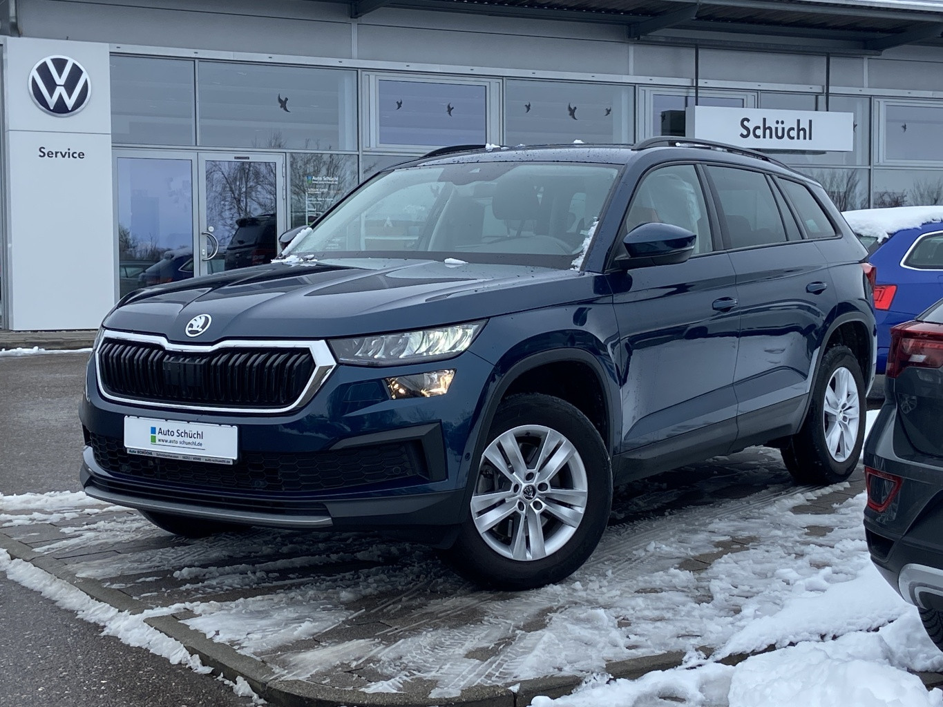 Skoda Kodiaq 2.0 TDI DSG 4x4 Ambition AHK+SMART-LINK+360-KAMERA+NAVI-COLUMBUS+VIRTUAL-COCKPIT+LED+PARKASSIST+DAB+SHZ+ACC+KEYLESS+BLUETOOTH+LANE-ASSIST