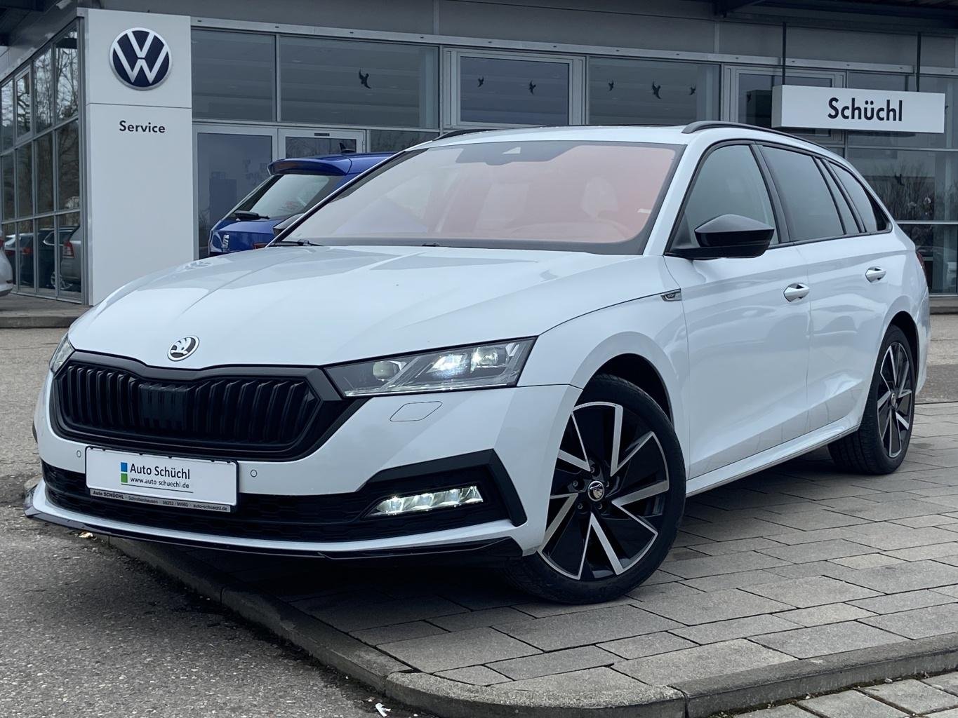 Skoda Octavia Combi 2.0 TDI DSG Sportline STANDHEIZUNG+PANORAMA+HEAD-UP+SMART-LINK+VIRTUAL-COCKPIT+NAVI-COLUMBUS+MATRIX-LED+DAB+PDC+4xSHZ+ACC+KEYLESS+BLUETOOTH+LANE-ASSIST