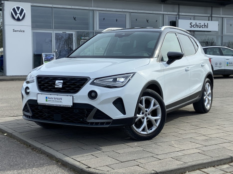 Seat Arona 1.5 TSI DSG FR-Line PAKET-XL+ACC+LANE-ASSIST+VIRTUAL-COCKPIT+NAVI-PRO+KAMERA+LED+FULL-LINK+PARKASSIST+DAB+SHZ+ACC+KEYLESS+KEYLESS 075938