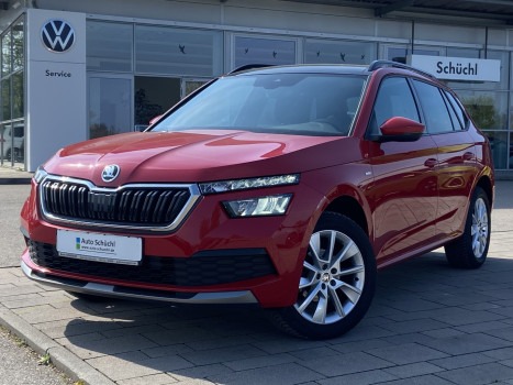 Skoda Kamiq 1.0 TSI Tour AHK+PANORAMA+SMART-LINK+NAVI-COLUMBUS+VIRTUAL-COCKPIT+LED+KEYLESS+DAB+LANE-ASSIST+SHZ+PDC+KEYLESS+GRA+BLUETOOTH 071955