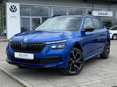Skoda Kamiq 1.5 TSI Monte Carlo PANORAMA+SMART-LINK+NAVI-COLUMBUS+VIRTUAL-COCKPIT+KAMERA+LED+DAB+LANE-ASSIST+SHZ+PDC+GRA+BLUETOOTH 037992