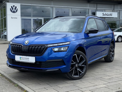 Skoda Kamiq 1.5 TSI Monte Carlo PANORAMA+SMART-LINK+NAVI-COLUMBUS+VIRTUAL-COCKPIT+KAMERA+LED+DAB+LANE-ASSIST+SHZ+PDC+GRA+BLUETOOTH 037992