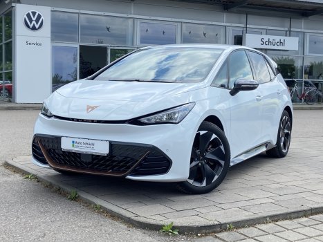 Cupra Born e-Boost 82-KWH+WÄRMEPUMPE+SUPERSPORTLENKRAD+HEAD-UP+FULL-LINK+360-KAMERA+NAVI+LED+CCS+DAB+LANE-ASSIST+SHZ+PDC+ACC+KEYLESS 036917
