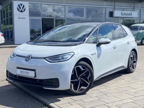 Volkswagen ID.3 PRO-S 82 kWh WÄRMEPUMPE+5-SITZER+APP-CONNECT+KAMERA+DESIGNPAKET+NAVI+MATRIX-IQ-LED+CCS+DAB+LANE-ASSIST+SHZ+ACC+BLUETOOTH+KEYLESS+KOMFORTPAKET+ASSISTENZPAKET 003570