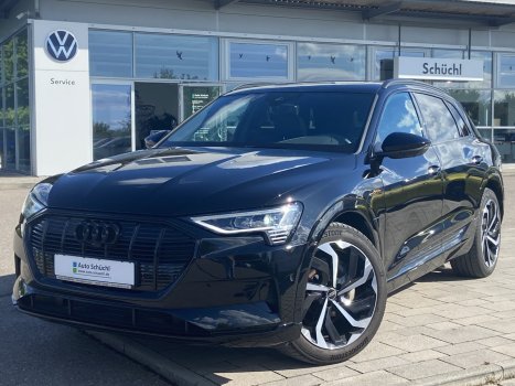 Audi e-tron 55 advanced quattro S-LINE OPTIK-BLACK+ASSISTENZ-TOUR-STADT+PANORAMA+360-KAMERA+ACC+NAVI+MATRIX-LED+VIRTUAL-COCKPIT+LED+CCS+DAB+SHZ+BLUETOOTH+KEYLESS+LANE-ASSIST 022433