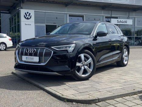 Audi e-tron 55 quattro Advanced 300kW PANORAMA+ASSITENZPAKET TOUR+HEAD-UP+ACC+NAVI+VIRTUAL-COCKPIT+LED+CCS+DAB+PDC+SHZ+BLUETOOTH+KEYLESS+LANE-ASSIST 021743
