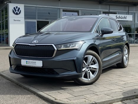 Skoda Enyaq iV WÄRMEPUMPE+PANORAMA+SMART-LINK+HEAD-UP+360-KAMERA+NAVI+LED+CCS+DAB+PDC+4xSHZ+ACC+BLUETOOTH+KEYLESS+LANE-ASSIST 012969