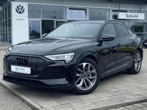 Audi e-tron 55 Sportback advanced quattro S-LINE OPTIK-BLACK ASSISTENZ-TOUR-STADT+HEAD-UP+ACC+NAVI+LED+CCS+PARKASSIST+DAB+SHZ+BLUETOOTH+KEYLESS+LANE-ASSIST+VIRTUAL-COCKPIT 004820