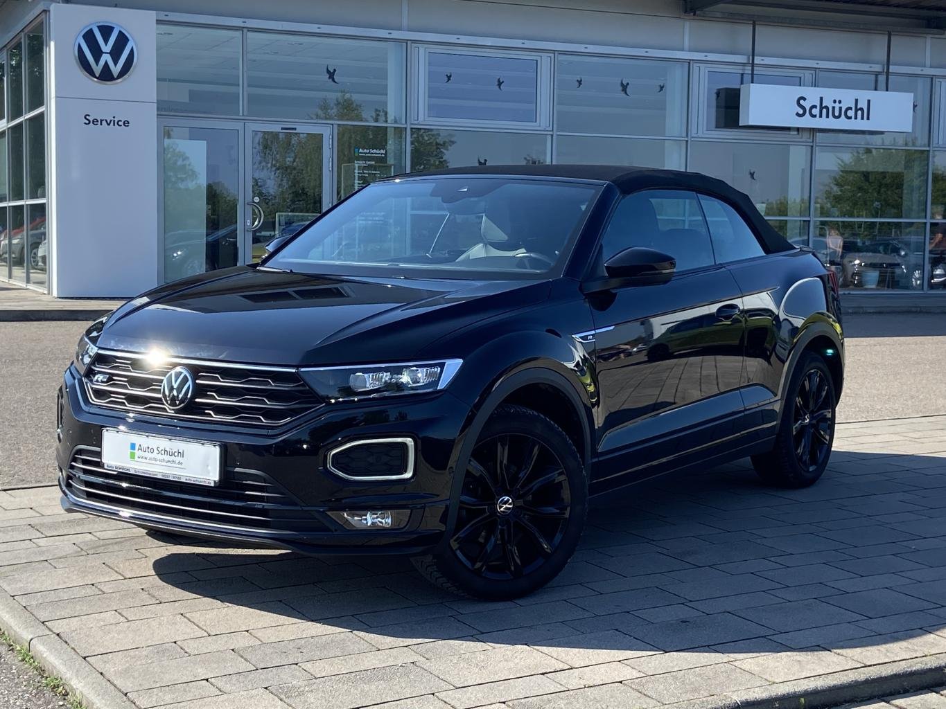 Volkswagen T-Roc Cabrio 1.5 TSI DSG R-LINE BLACK-STYLE FAHRERASSISTENZ-PLUS+AHK+APP-CONNECT+KAMERA+LED+ACTIVE-INFO+NAVI+PARKASSIST+DAB+SHZ+ACC+LANE-ASSIST+BLUETOOTH