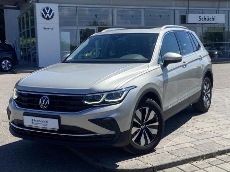 Volkswagen Tiguan 1.5 TSI DSG MOVE PANORAMA+AHK+APP-CONNECT+360-KAMERA+LED-MATRIX+NAVI+PARKASSIST+KEYLESS+DAB+SHZ+BLUETOOTH+ACC+KEYLESS+LANE-ASSIST 072318