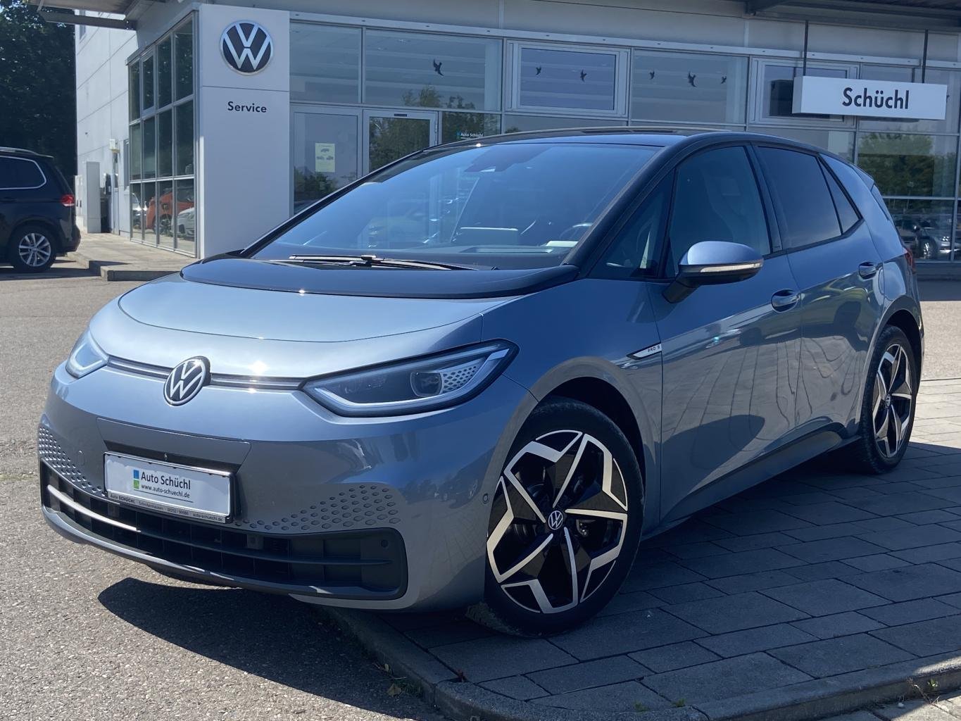 Volkswagen ID.3 PRO-S 82 kWh WÄRMEPUMPE+AUGMENTED+ASSISTENZ-SPORT-KOMFORT-INFO-PLUS-PAKET+HEAD-UP+APP-CONNECT+360-KAMERA+NAVI+LED+MATRIX-LED+CCS+DAB+SHZ+ACC+BLUETOOTH+KEYLESS+LANE-ASSIST