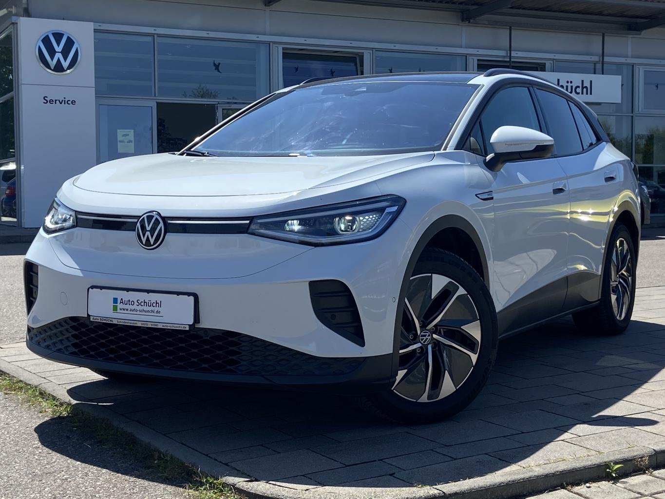 Volkswagen ID.4 PRO PERFORMANCE 82 kwh ASSISTENZ-DESIGN-KOMFORT-INFOTAINMENTPAKET+WÄRMEPUMPE+AHK+PANORAMA+DYNAUDIO+HEAD-UP+APP-CONNECT+KAMERA+NAVI+LED+MATRIX-LED+CCS+DAB+LANE-ASSIST+SHZ+ACC+BLUETOOTH+KEYLESS