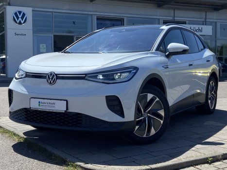 Volkswagen ID.4 PRO PERFORMANCE 82 kwh ASSISTENZ-DESIGN-KOMFORT-INFOTAINMENTPAKET+WÄRMEPUMPE+AHK+PANORAMA+DYNAUDIO+HEAD-UP+APP-CONNECT+KAMERA+NAVI+LED+MATRIX-LED+CCS+DAB+LANE-ASSIST+SHZ+ACC+BLUETOOTH+KEYLESS 053295