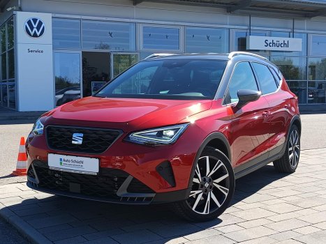 Seat Arona 1.0 TSI DSG FR VIRTUAL-COCKPIT+NAVI-PRO+KAMERA+LED+FULL-LINK+ACC+PARKASSIST+DAB+LANE-ASSIST+SHZ+KEYLESS+KEYLESS 032631