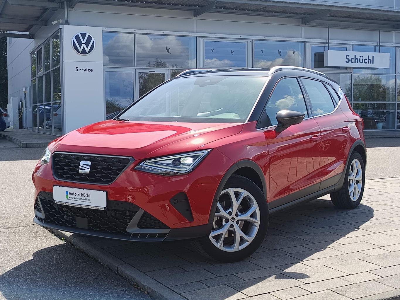 Seat Arona 1.0 TSI DSG FR AHK+VIRTUAL-COCKPIT+NAVI-PRO+KAMERA+LED+FULL-LINK+PARKASSIST+DAB+LANE-ASSIST+SHZ+GRA