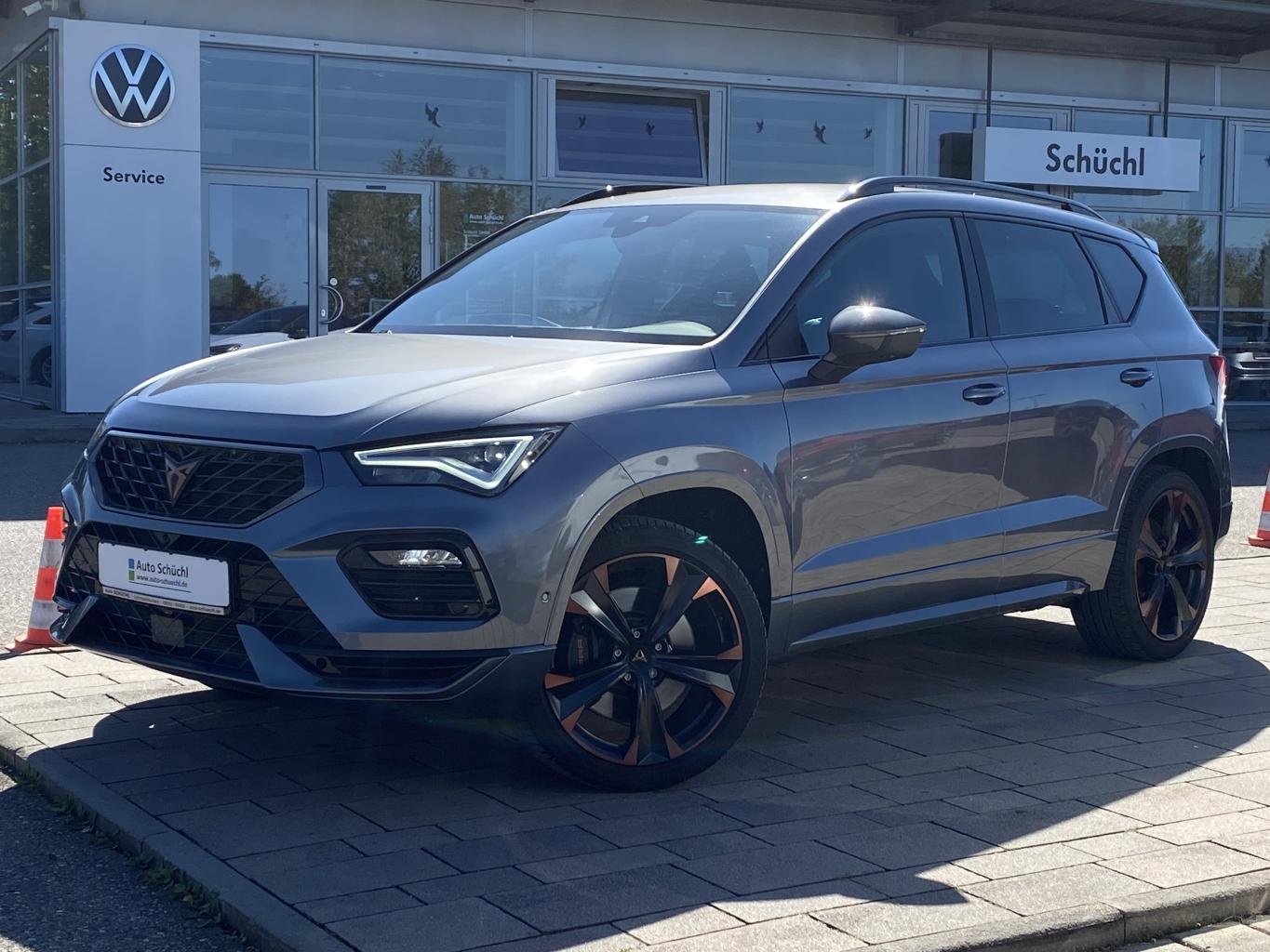 Cupra Ateca 2.0 TSI DSG 4-DRIVE AHK+EASY-OPEN+EL.HECKKLAPPE+360-KAMERA+VIRTUAL-COCKPIT+NAVI-PRO+LED+FULL-LINK+ACC+PARKASSIST+DAB+SHZ+KEYLESS+LANE-ASSIST+