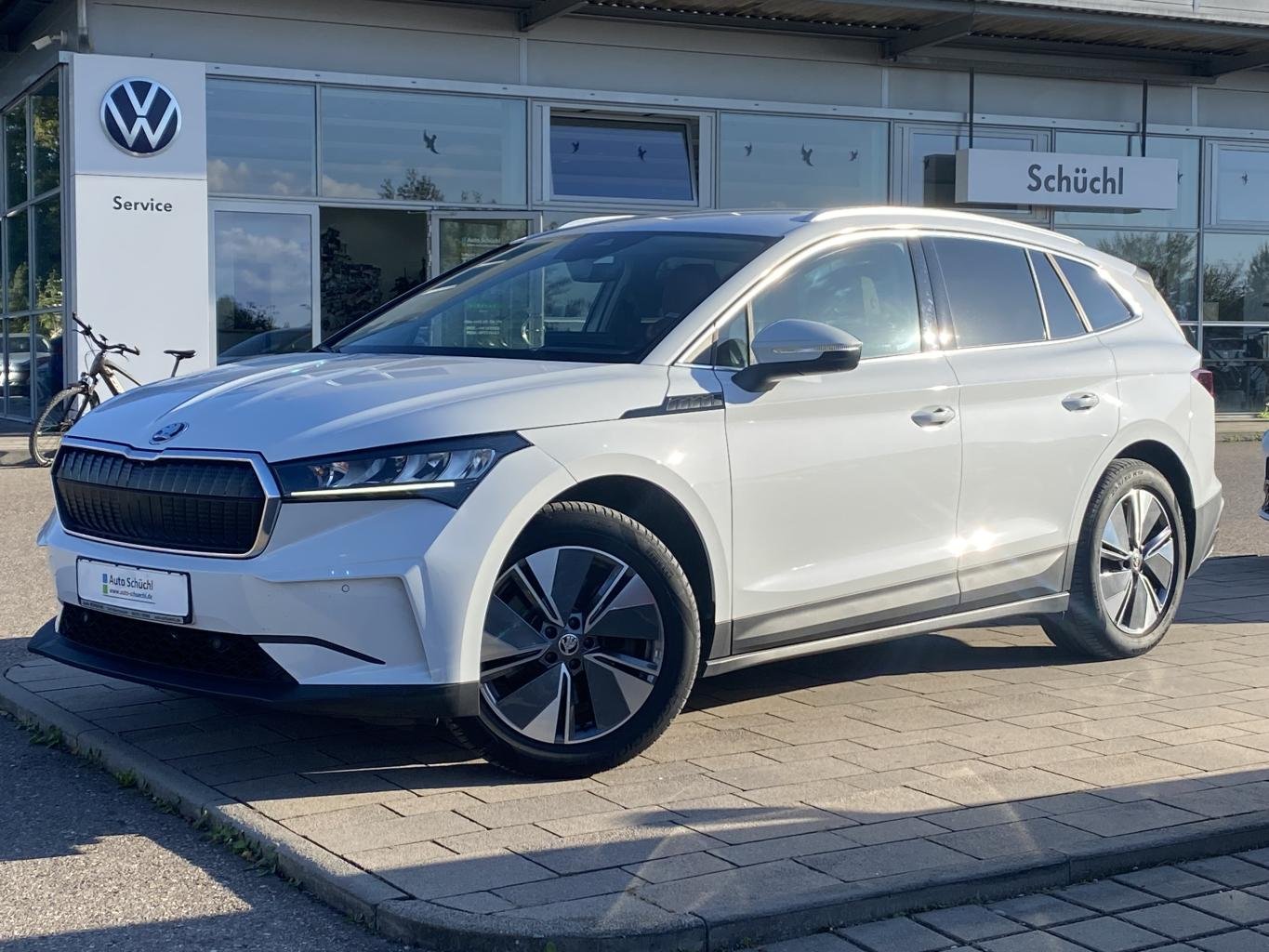 Skoda Enyaq 150KW WÄRMEPUMPE+AHK+SMART-LINK+HEAD-UP+360-KAMERA+NAVI+LED+CCS+ACC+DAB+SHZ+PDC+KEYLESS+BLUETOOTH+LANE-ASSIST