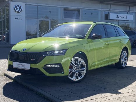 Skoda Octavia Combi RS iV 1.4 TSI DSG eHybrid HEAD-UP+SMART-LINK+VIRTUAL-COCKPIT+NAVI-COLUMBUS+KAMERA+LED+MATRIX-LED+ACC+PARKASSIST+DAB+4xSHZ+KEYLESS+BLUETOOTH+LANE-ASSIST 159980
