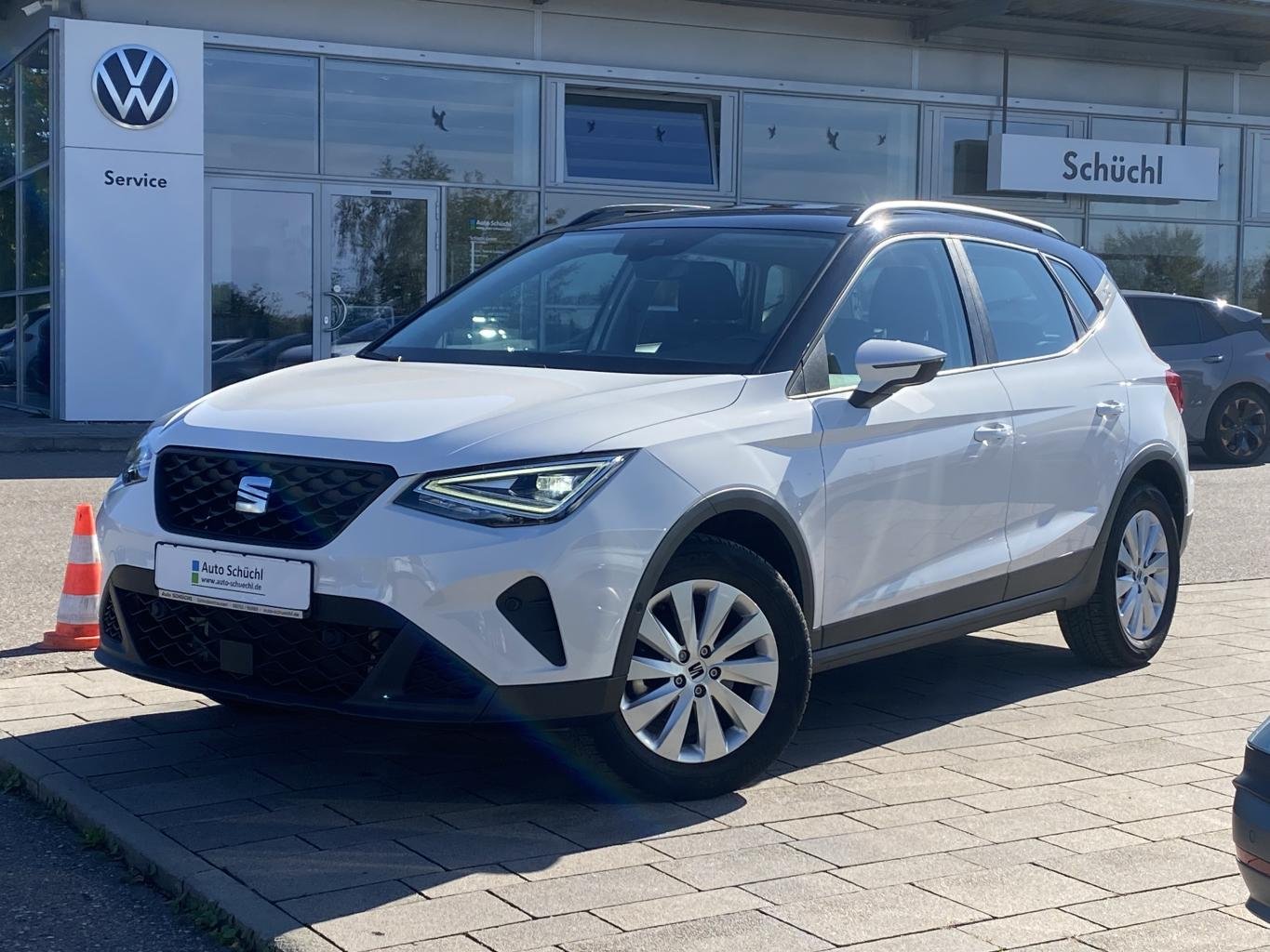 Seat Arona 1.0 TSI Style AHK+FULL-LINK+VIRTUAL-COCKPIT+NAVI-PRO+KAMERA+LED+PARKASSIST+DAB+LANE-ASSIST+SHZ+BLUETOOTH+ACC+KEYLESS+KEYLESS