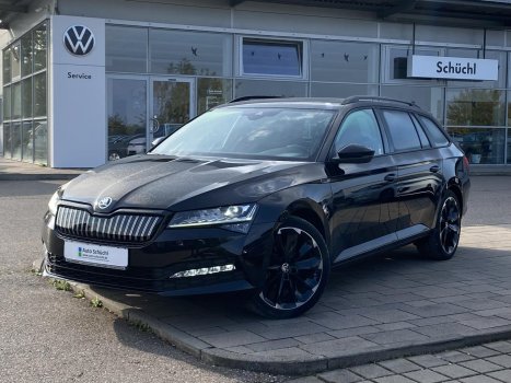 Skoda Superb Combi iV 1.4 TSI DSG SPORTLINE STANDHEIZUNG+PANORAMA+AHK+SMART-LINK+360-KAMERA+NAVI-COLUMBUS+VIRTUAL-COCKPIT+LED+LED+ACC+DAB+4xSHZ+PARKASSIST+KEYLESS+BLUETOOTH+LANE-ASSIST 033297