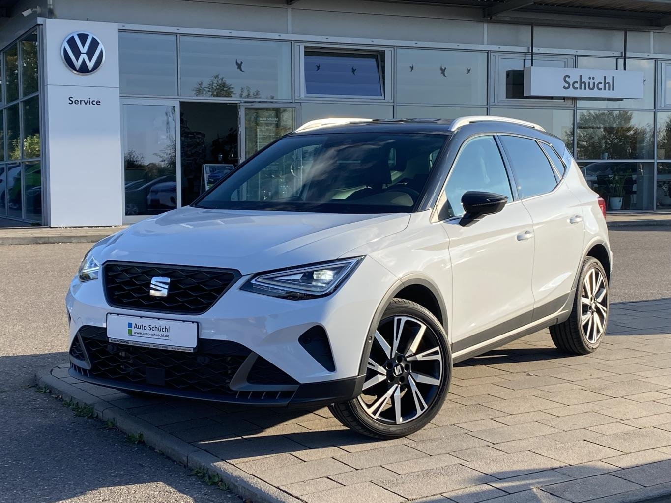 Seat Arona 1.5 TSI DSG FR AHK+FULL-LINK+SAFE+DRIVING-XL+ACC+LANE-ASSIST+VIRTUAL-COCKPIT+NAVI-PRO+KAMERA+LED+PARKASSIST+DAB+SHZ+KEYLESS