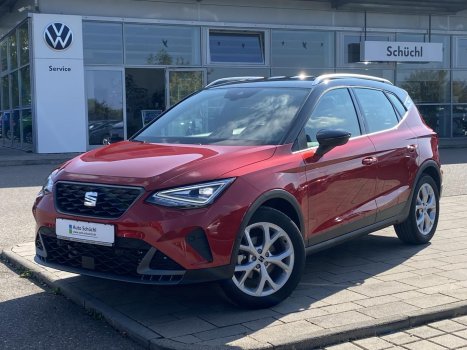 Seat Arona 1.0 TSI DSG FR PAKET-XL+AHK+ACC+LANE-ASSIST+VIRTUAL-COCKPIT+NAVI-PRO+KAMERA+LED+FULL-LINK+ACC+PARKASSIST+DAB+SHZ 144973