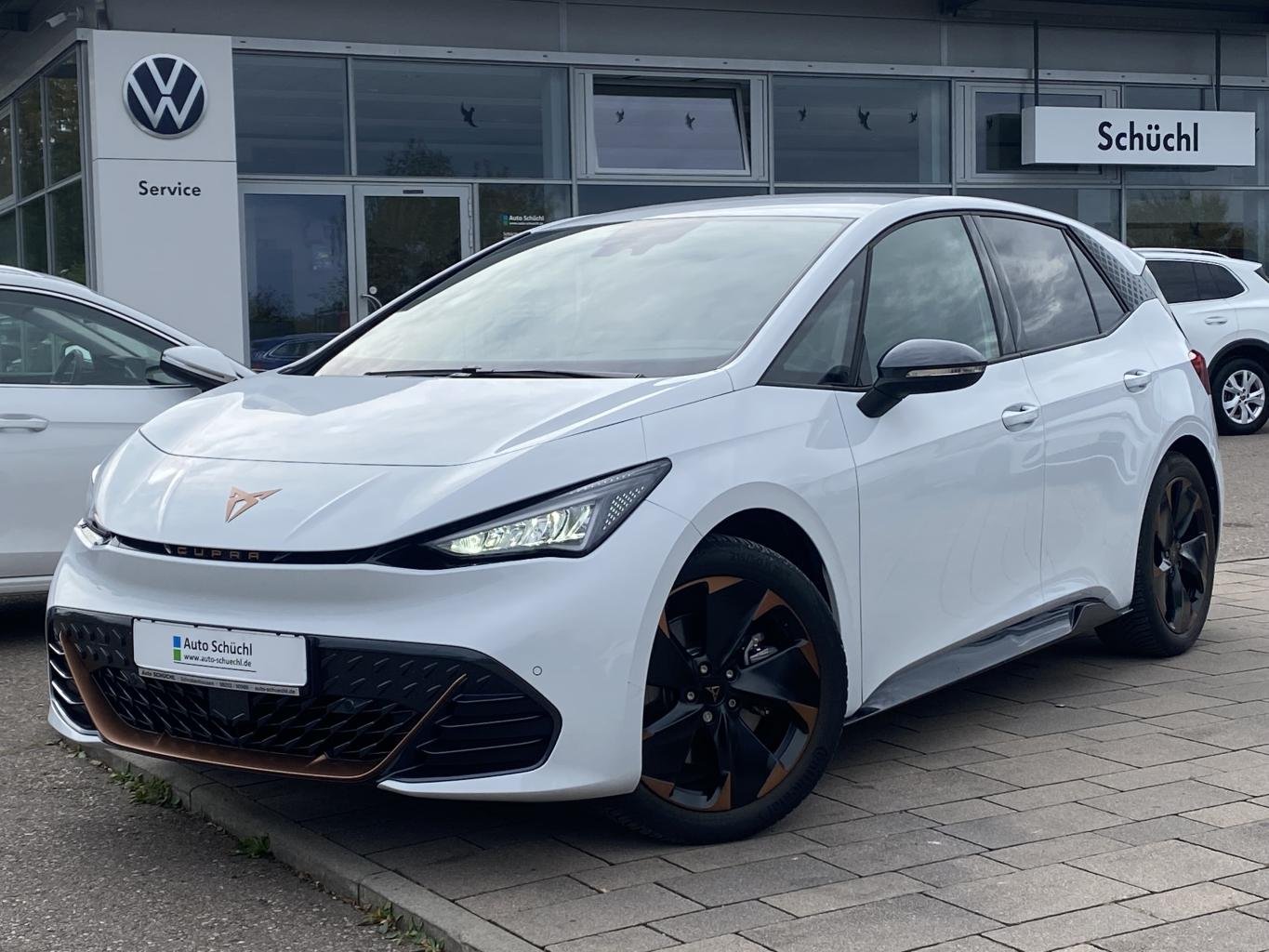 Cupra Born e-Boost 170 kW SENNHEISER+SUPERSPORTLENKRAD+SCHALENSITZE+FULL-LINK+NAVI+KAMERA+LED+CCS+DAB+LANE-ASSIST+SHZ+PDC+ACC+KEYLESS+BLUETOOTH