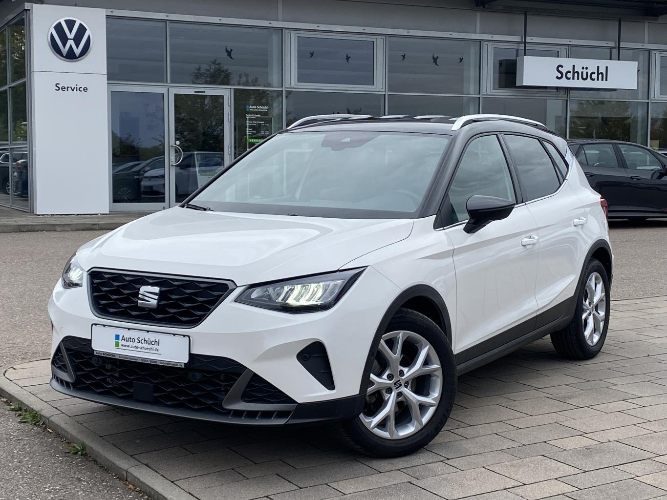 Seat Arona 1.5 TSI DSG FR AHK+FULL-LINK+VIRTUAL-COCKPIT+NAVI-PRO+KAMERA+LED+PARKASSIST+DAB+LANE-ASSIST+GRA