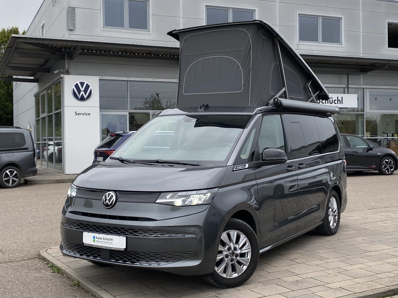Volkswagen T7 California 2.0 TDI DSG Beach AUFSTELLDACH+AHK+APP-CONNECT+ACTIVE-INFO+KAMERA+LED+KEYLESS+PARKASSIST+DAB+LANE-ASSIST+NAVI+SHZ+ACC+BLUETOOTH