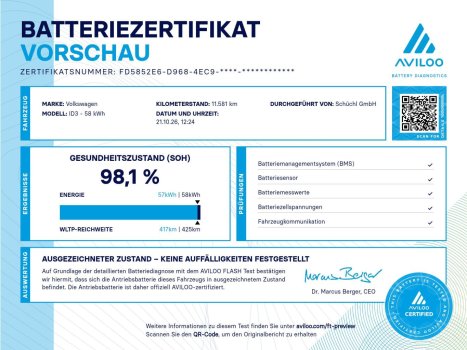 Volkswagen ID.3 Pro MOVE FACELIFT APP-CONNECT+KAMERA+NAVI+CCS+LED+ACC+PARKASSIST+DAB+SHZ+BLUETOOTH+KEYLESS+LANE-ASSIST 031261