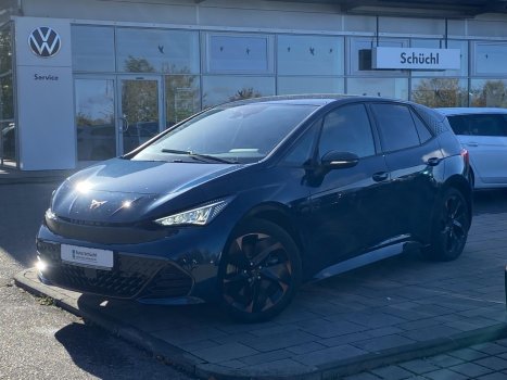 Cupra Born e-Boost 170 kW SUPERSPORTLENKRAD+SCHALENSITZE+FULL-LINK+360-KAMERA+NAVI+LED+CCS+DAB+LANE-ASSIST+SHZ+PDC+ACC+KEYLESS+BLUETOOTH 000431