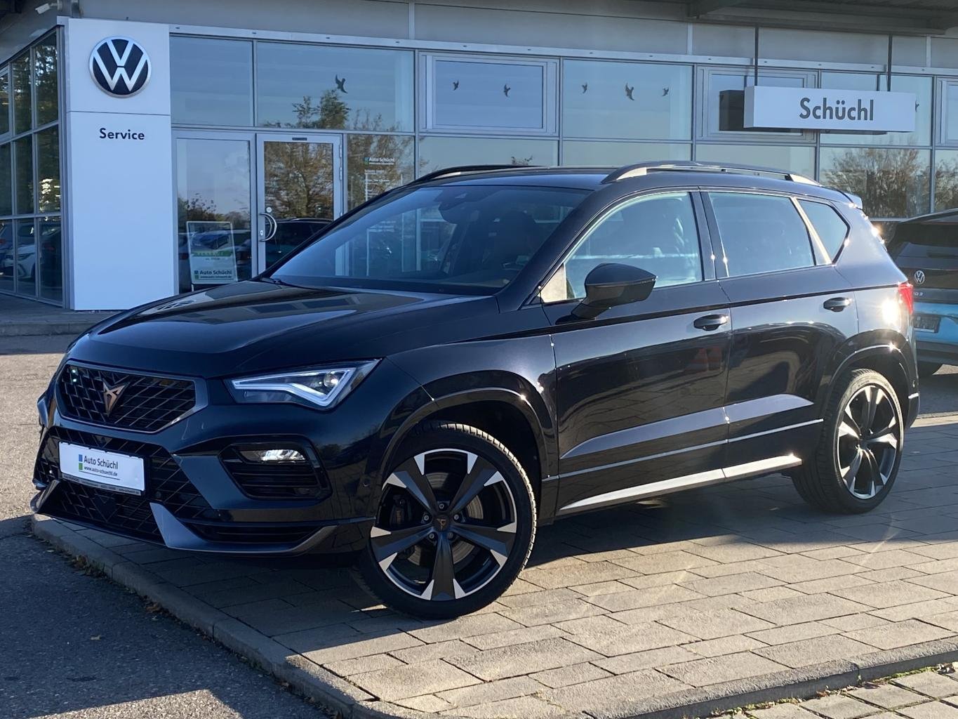 Cupra Ateca 2.0 TSI DSG 4-DRIVE VZ AHK+FULL-LINK+360-KAMERA+SAFE+DRIVE+EL.-HECKKLAPPE+VIRTUAL-COCKPIT+NAVI-PRO+LED+ACC+PARKASSIST+DAB+SHZ+KEYLESS+LANE-ASSIST